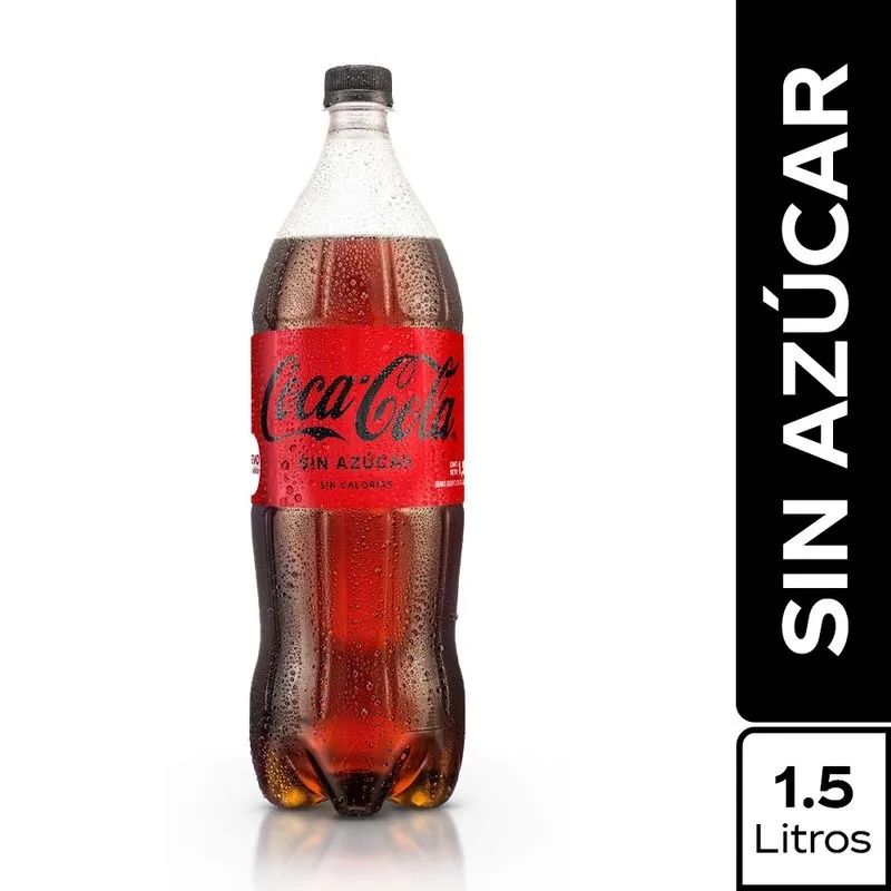 Coca Cola Sin Azúcar 1.5 lt_0