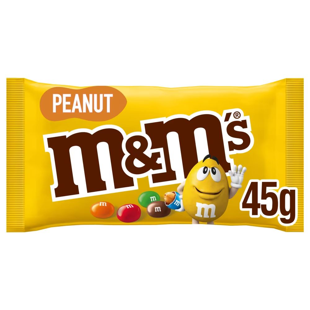 M&M's Crunchy Peanut & Milk Chocolate 45g_0