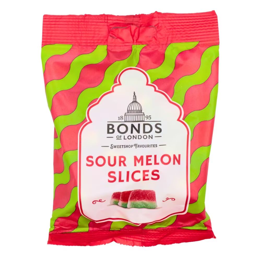 Bonds Sour Melon Slices Bags 130g _0
