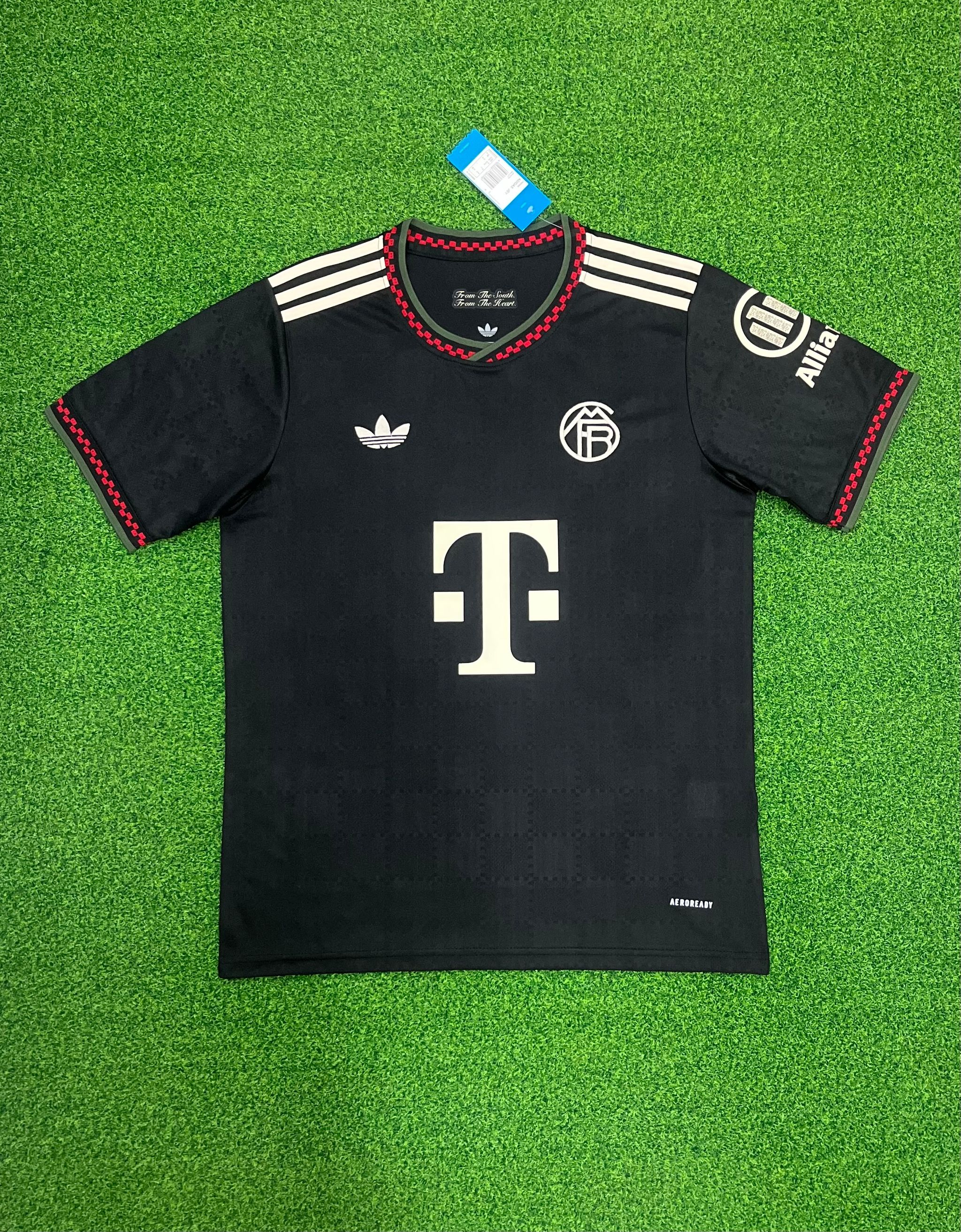 FC Bayern 2025/26 Third shirt (Black / Red / Green)_13