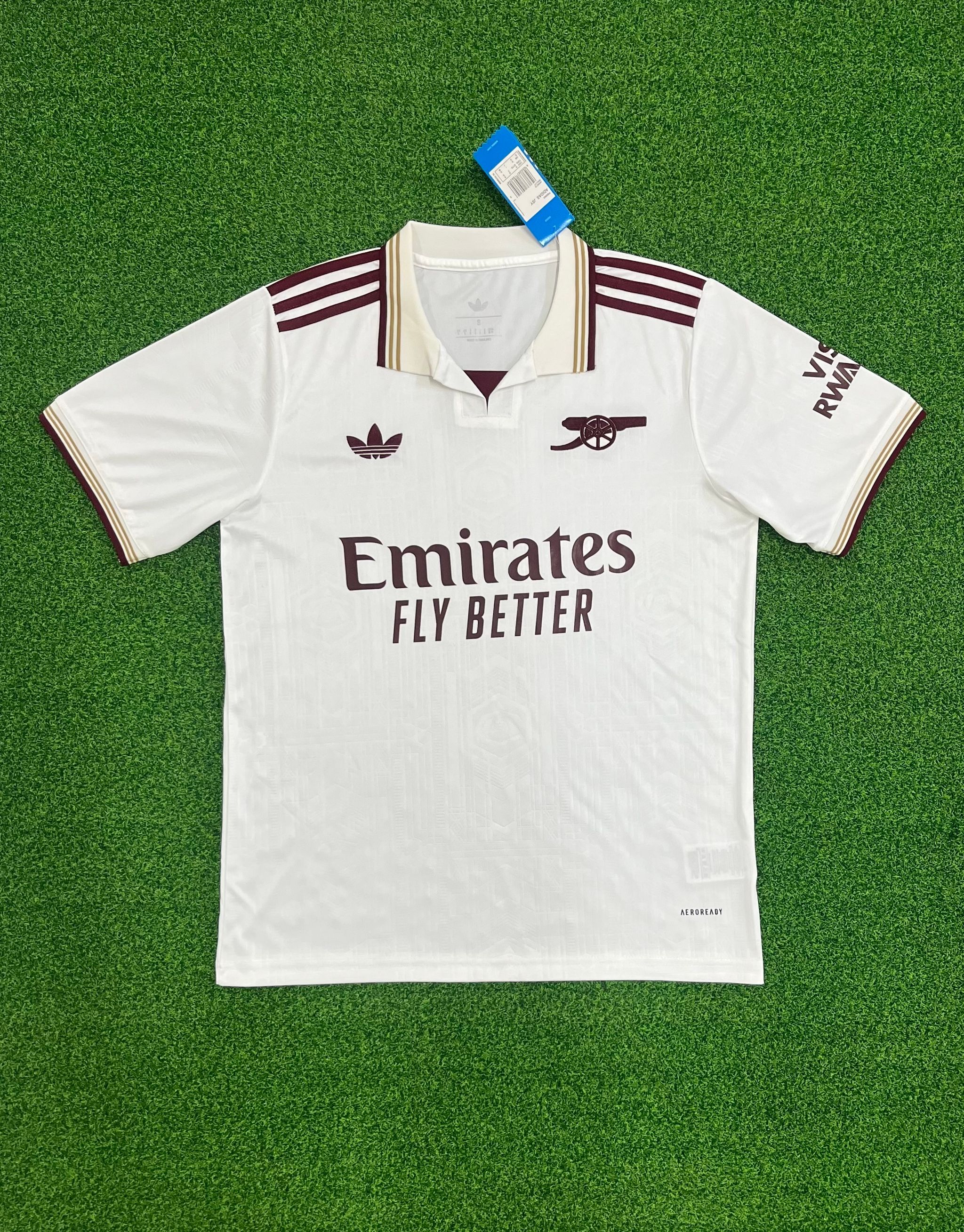 Arsenal 2025/26 Third Shirt (White)_11