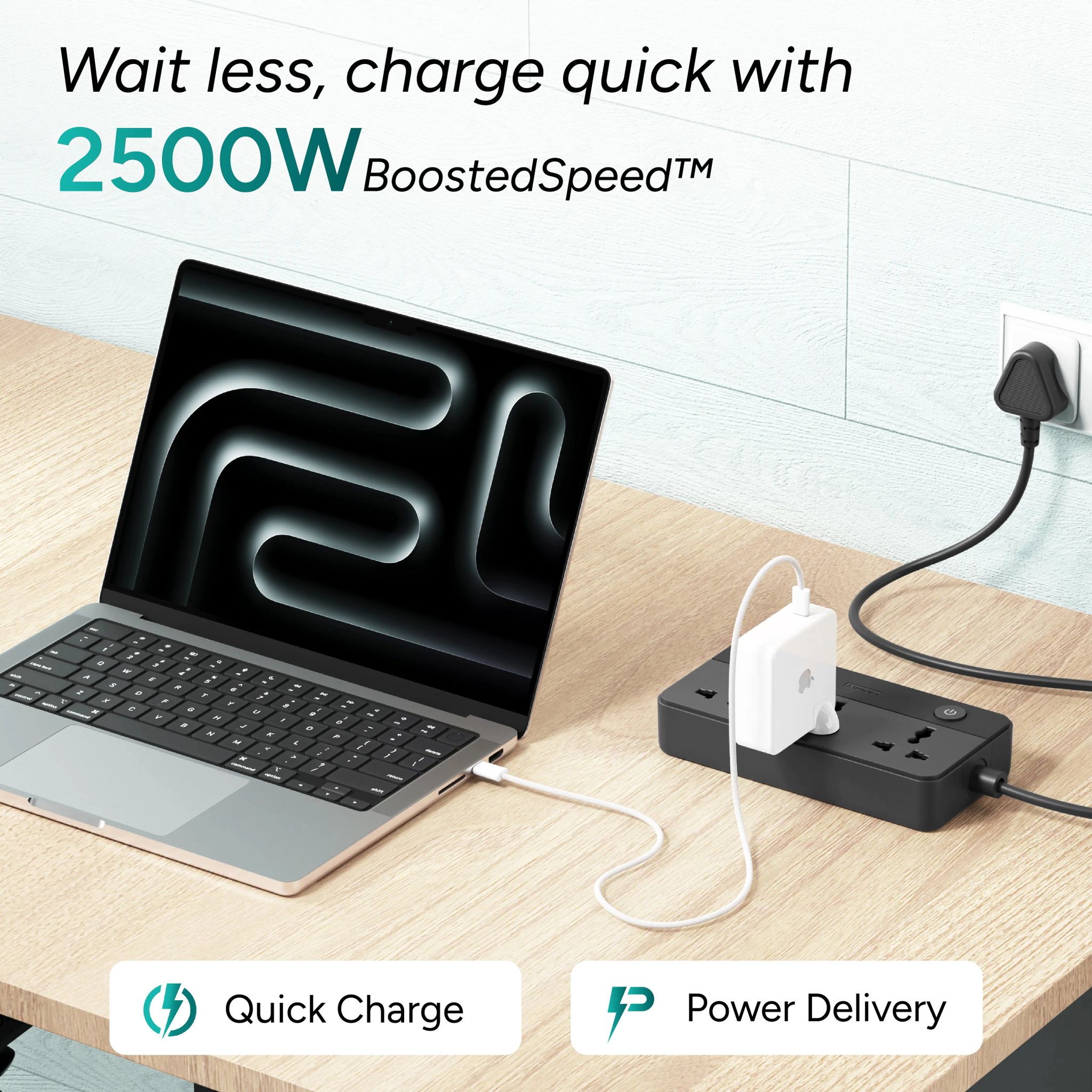 SmartStrip 2 2500W Extension Board with 7 Ports _4