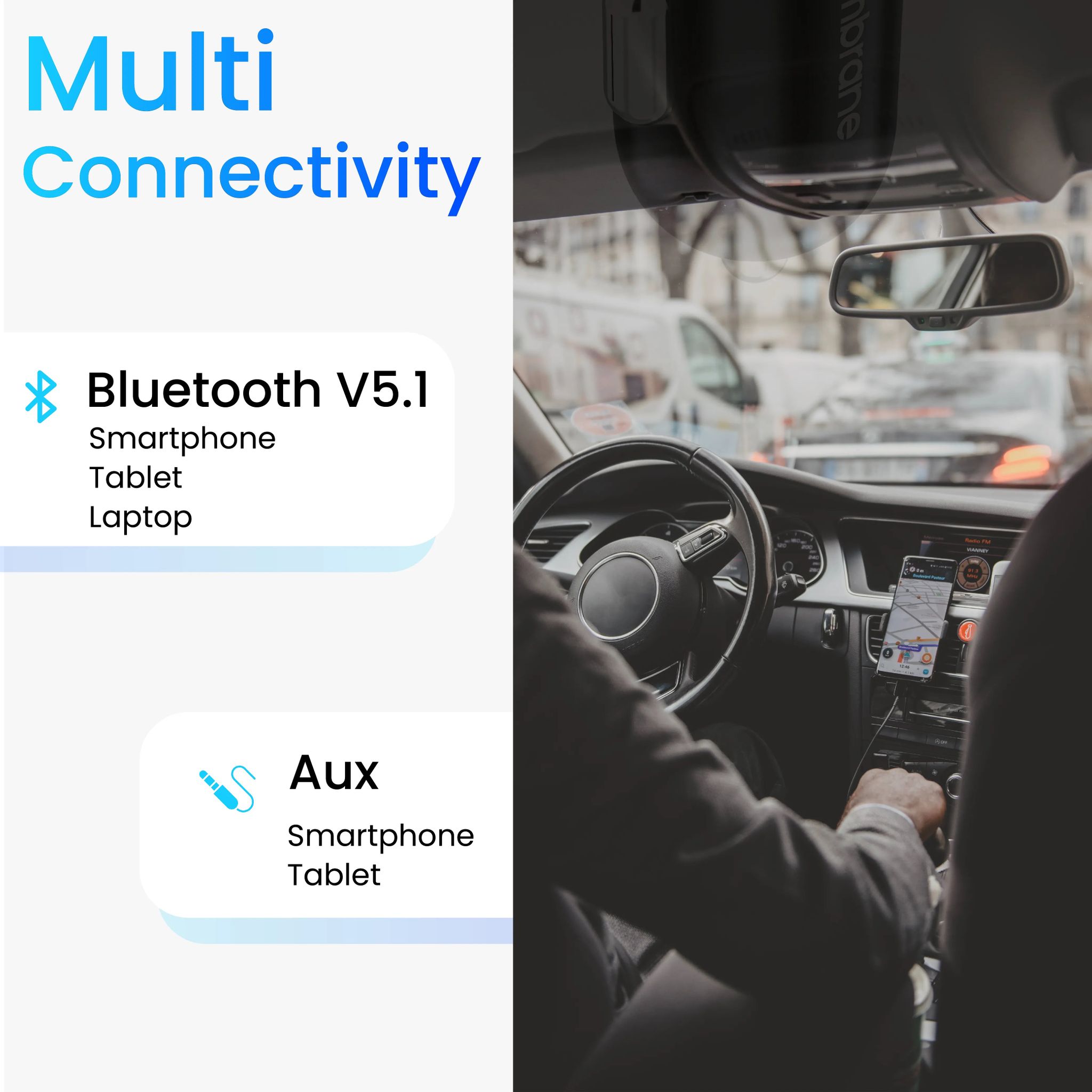 Car Connect FM Transmitter Car Charger_9