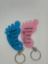 Large Foot Key Chain _3