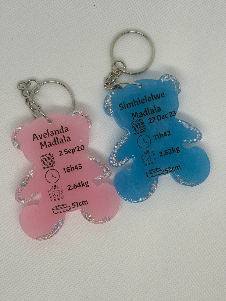 Large Teddy Key Chain_0