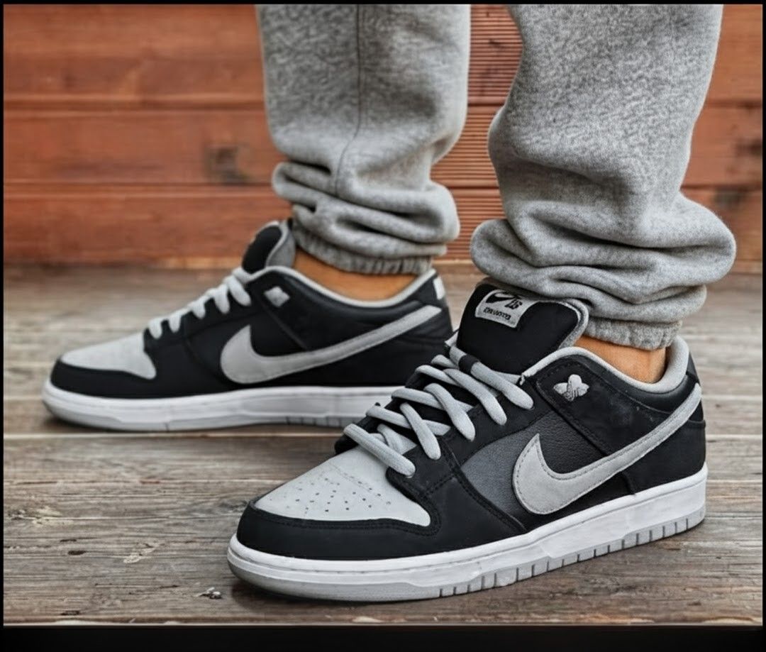 Nike SB Dunk Low Pro J-Pack “Shadow Black Grey” (Men’s Shoes)_1