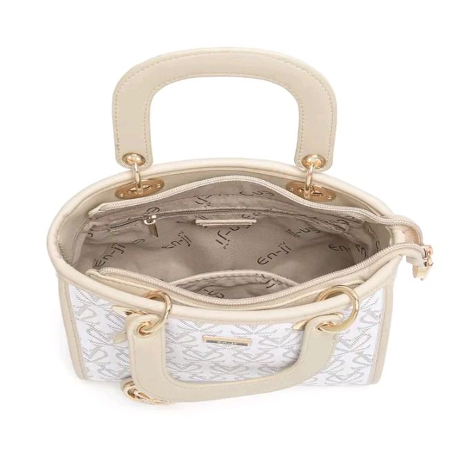 EN-JI HYUNMI Hand Bag [Cream]_4
