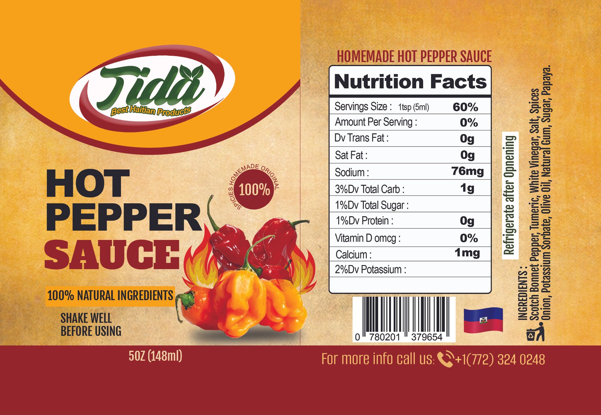 Hot Sauce Label_7