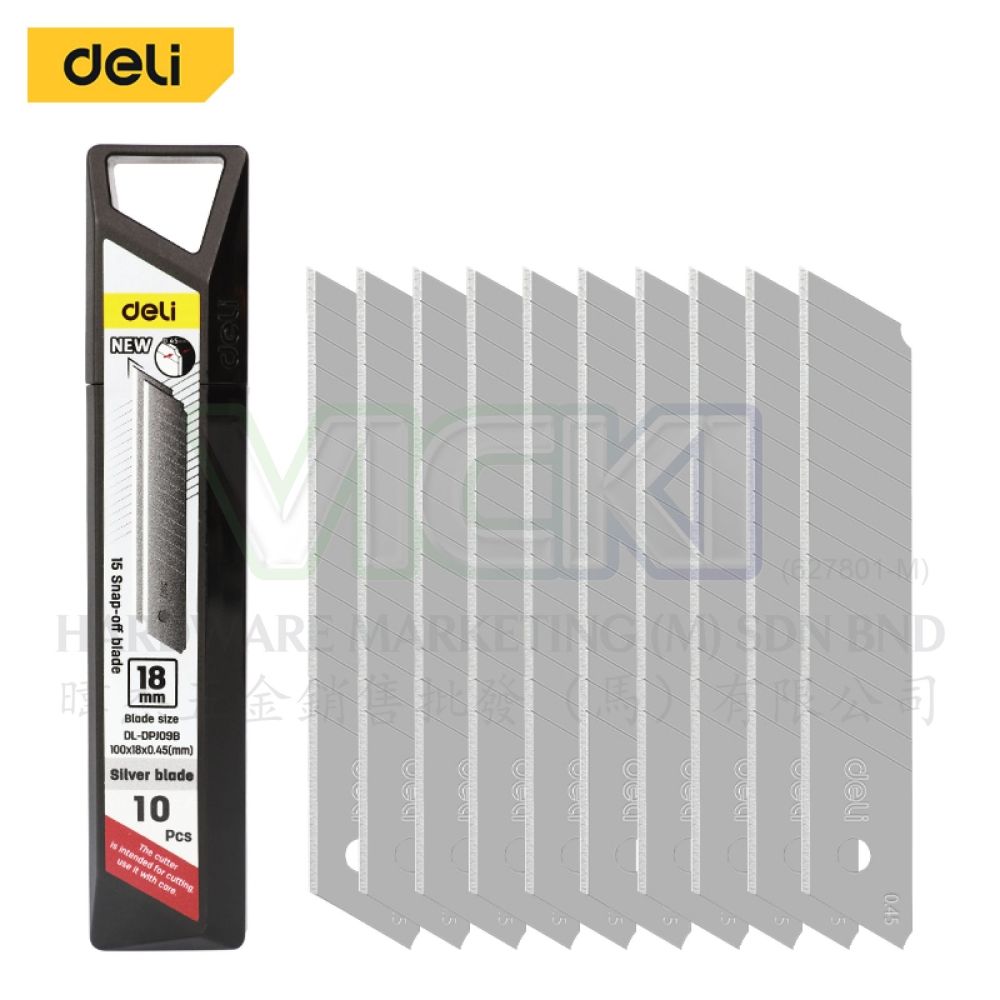 Deli Refil Catter Besar 10's DL-DPJ09B_0