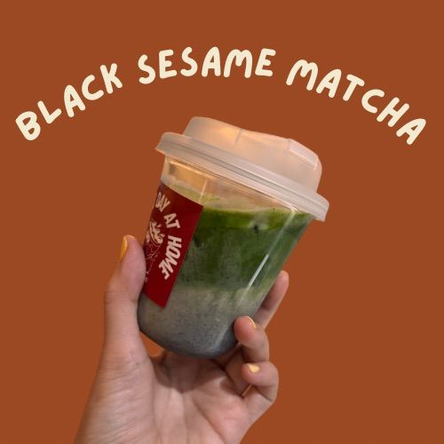 Black Sesame Matcha Latte_0