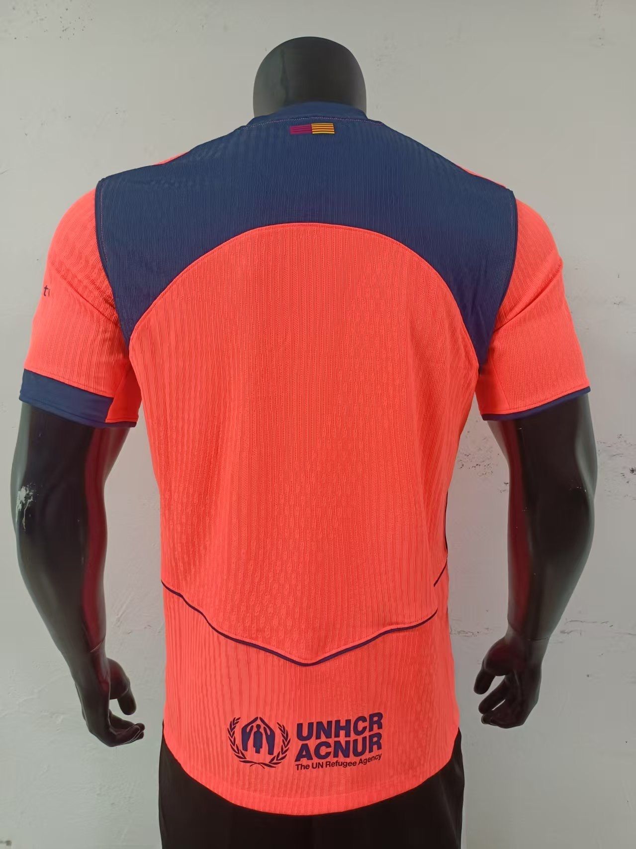FC Barcelona 2025/26 Third Shirt (Orange / Navy)_2