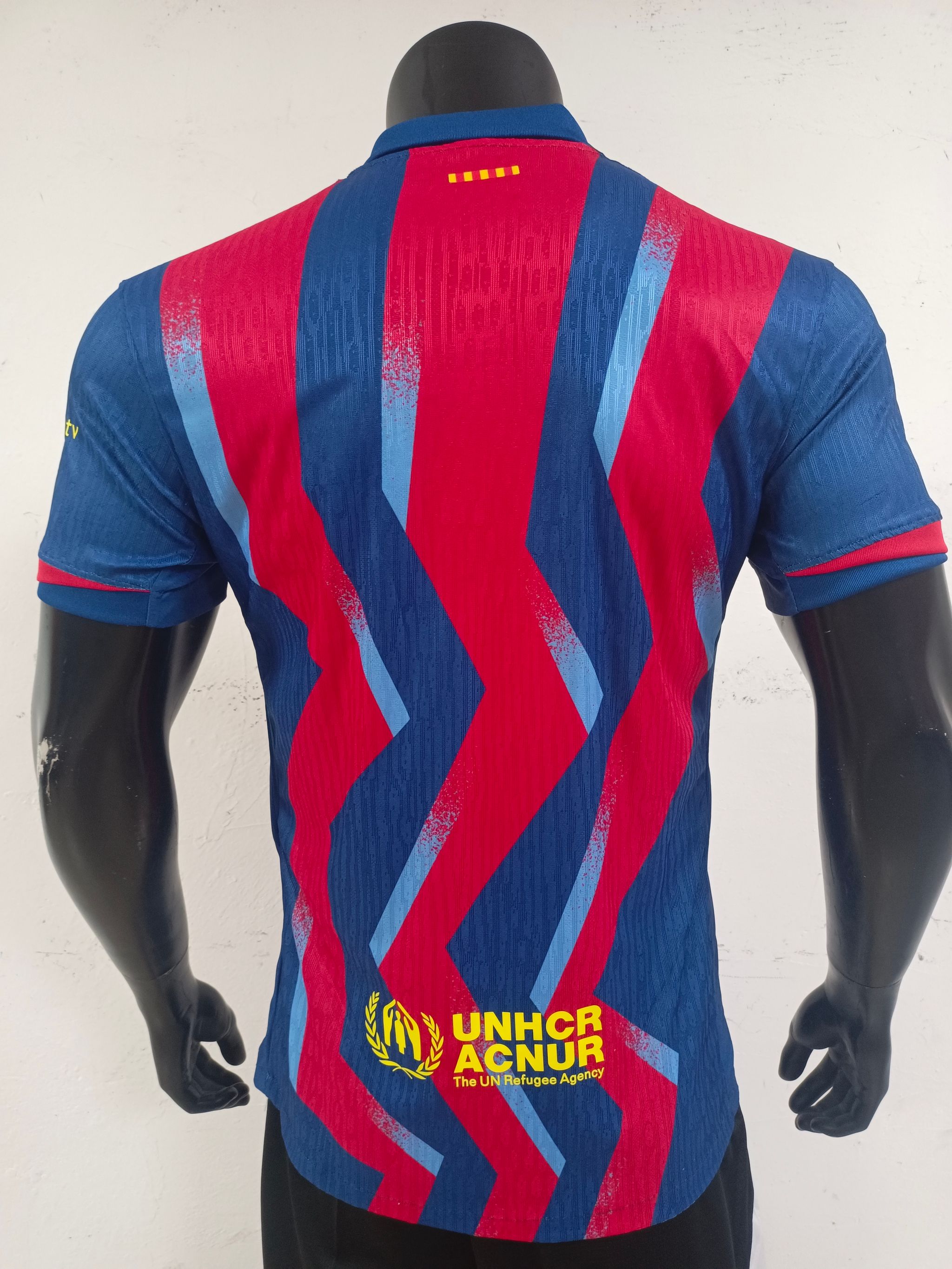 FC Barcelona 2025/26 Fourth Shirt (Navy / Claret / Yellow)_1