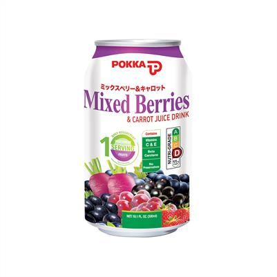 Pokka Mixed Berries & Carrot Juice Drinks 24 x 300ML (1 Carton)_0