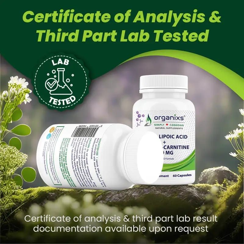 BUY 1 GET 1 FREE | ORGANIXS ALPHA LIPOIC ACID + ACEYTLE L-CARNITINE 750mg_5