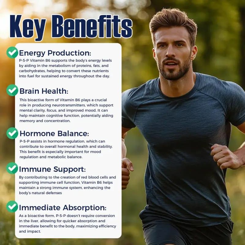 ORGANIXS VITAMIN  B6 P-5-P (Pyridoxal-5-Phosphate)_4