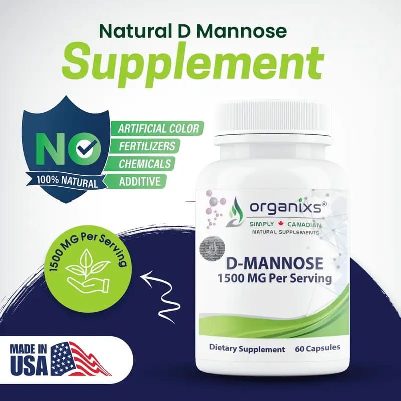 ORGANIXS D-MANNOSE 1500mg_1