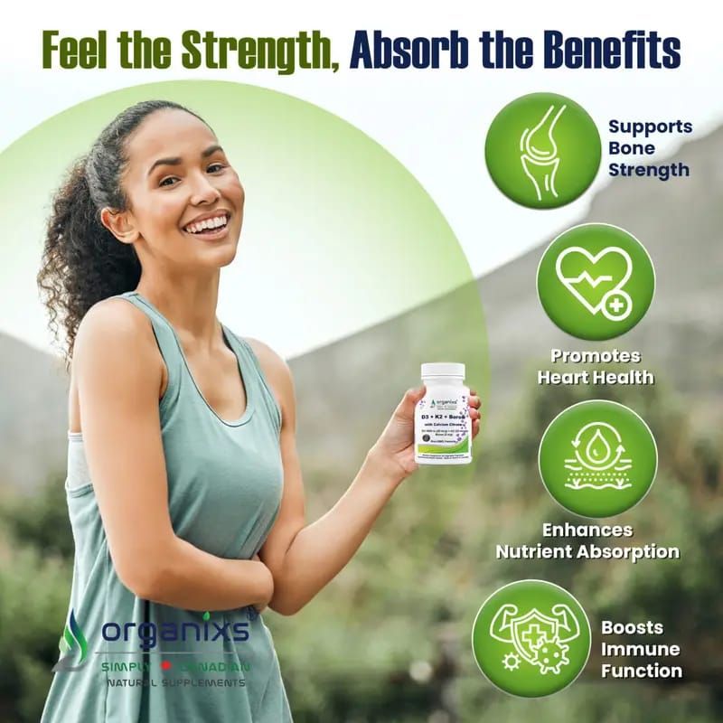ORGANIXS VITAMIN D3 K2 1000iu BORON_4