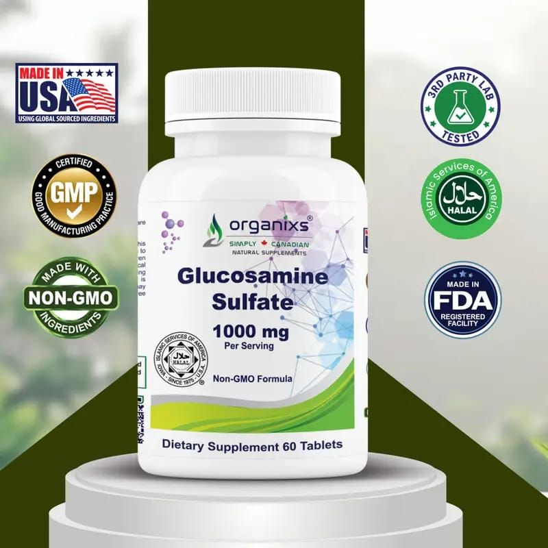 ORGANIXS GLUCOSAMINE SULFATE 1000mg_5