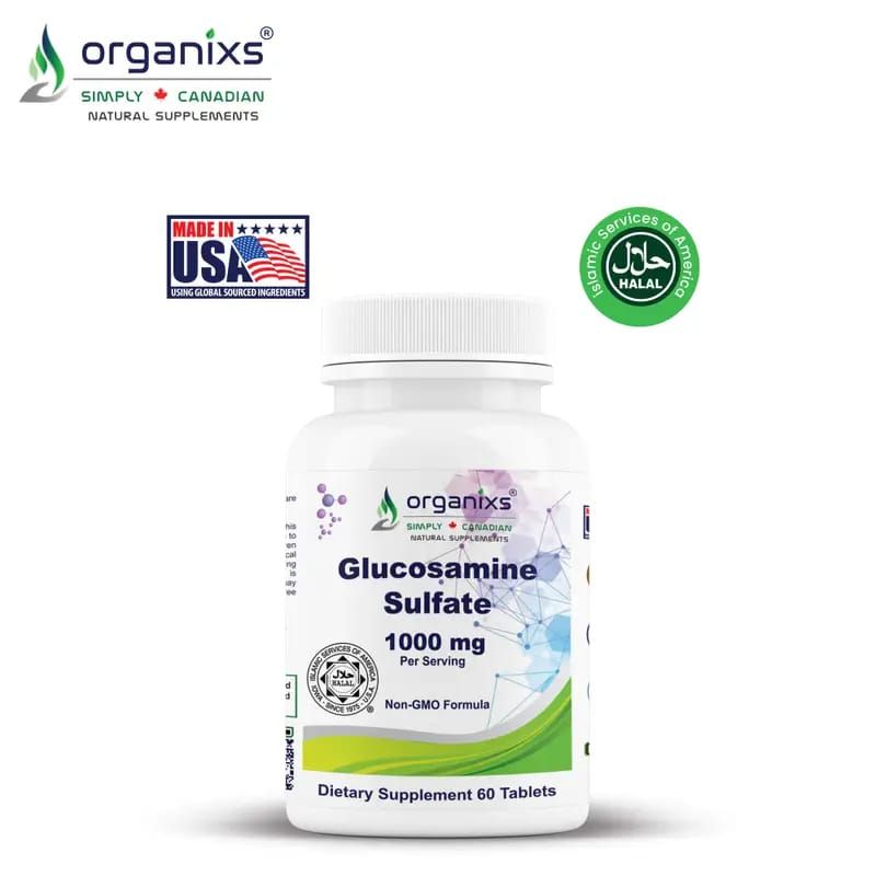 ORGANIXS GLUCOSAMINE SULFATE 1000mg_0