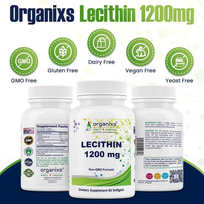 ORGANIXS LECITHIN 1200mg_1