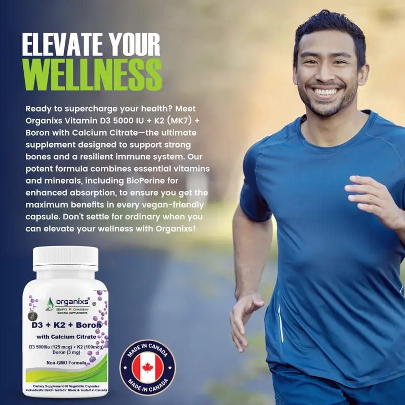 ORGANIXS VITAMIN D3 K2 5000iu BORON_6