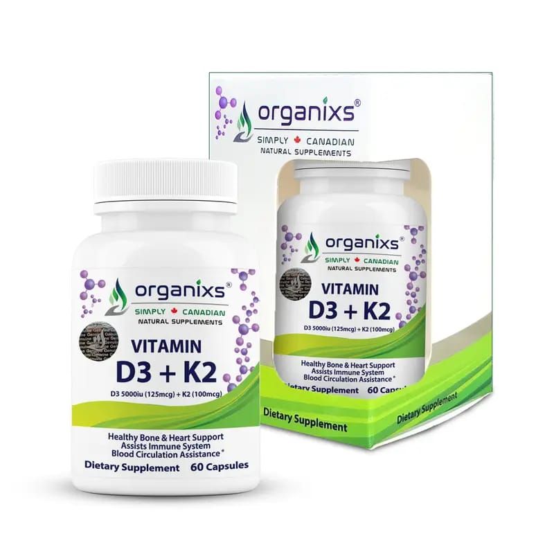 ORGANIXS VITAMIN D3 K2 5000iu_0