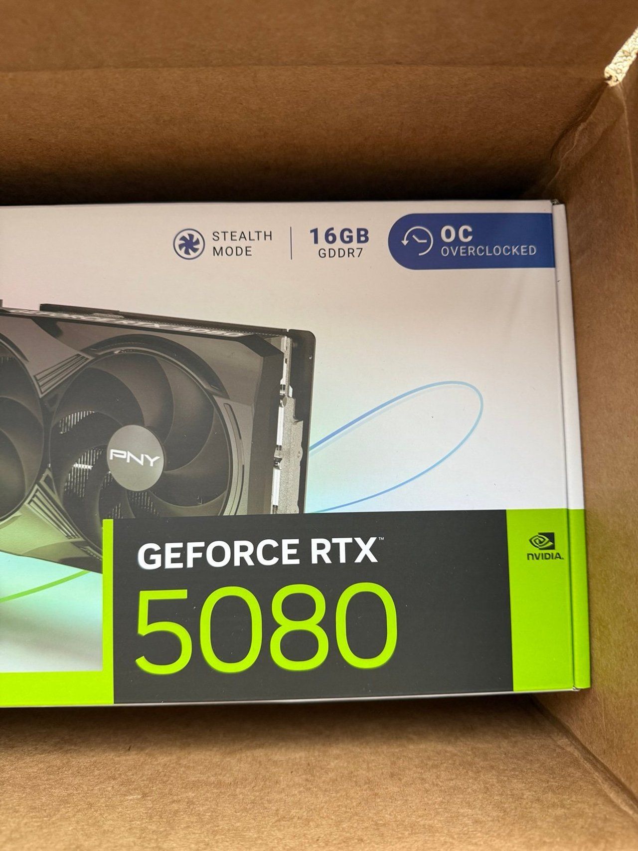 PNY GeForce RTX 5080 16GB Overclocked Triple Fan GPU_4