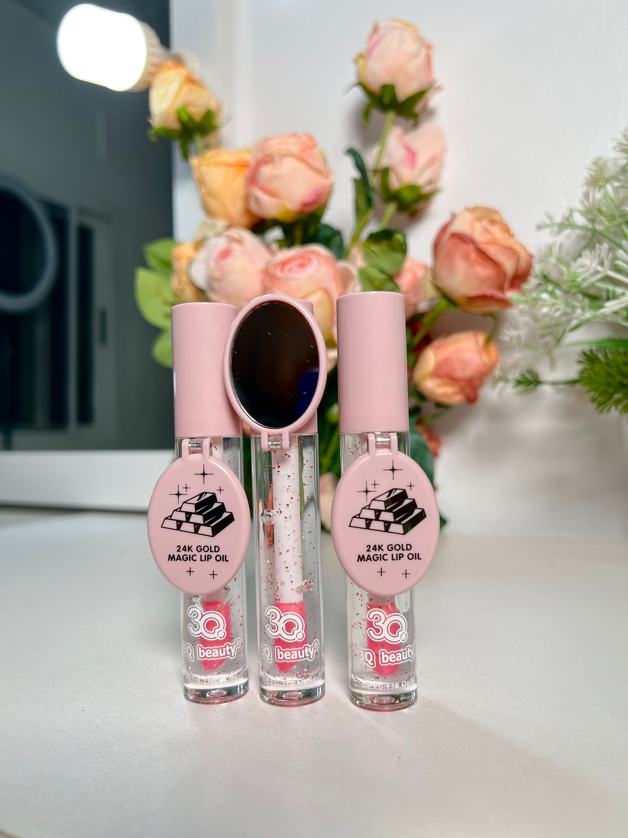 Gloss effet lèvres roses_0