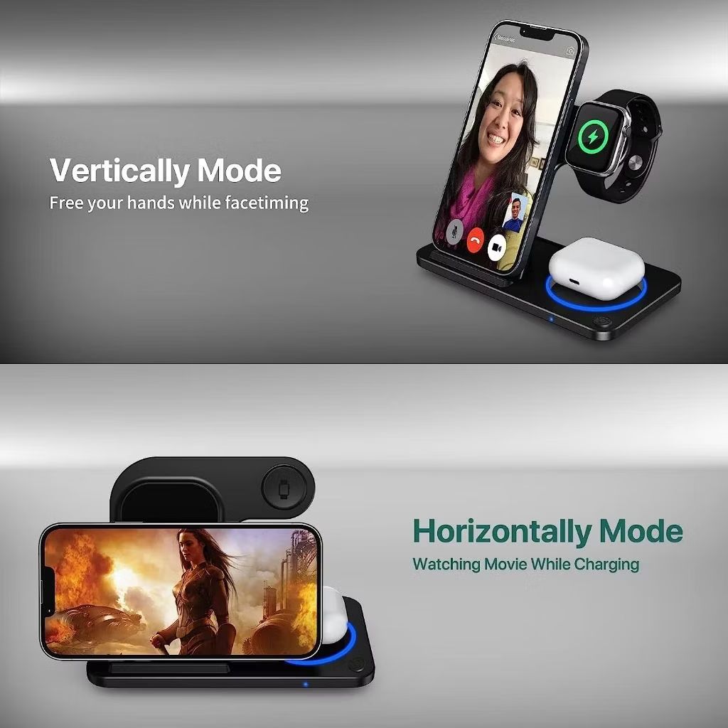 3 in 1 Wireless Charger (Foldable)_0