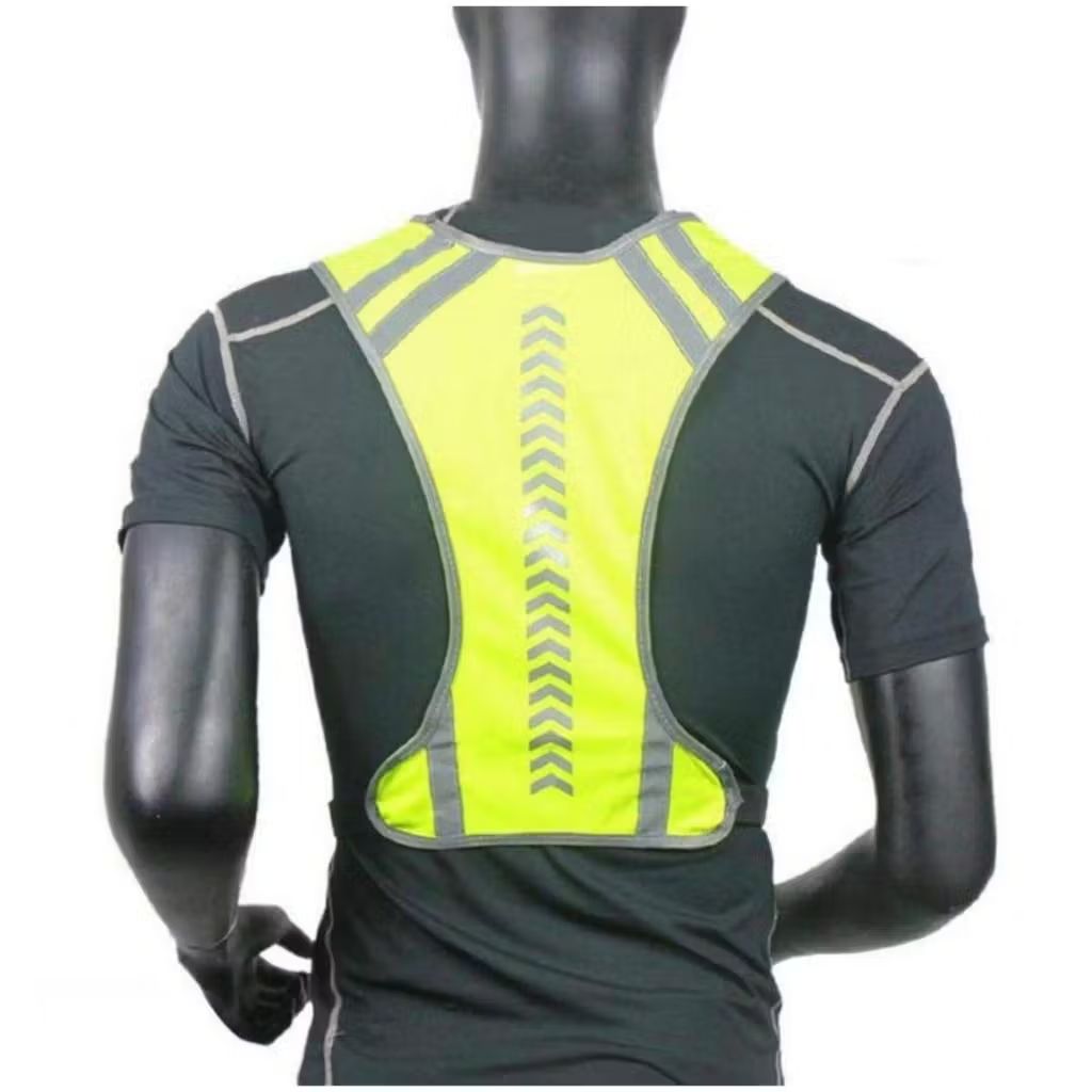 Unisex Jogging Vest Outdoor Protective Vest Night Running Elastic Cycling Safety Reflective Sports Bicycle Harness/Multicolor_3
