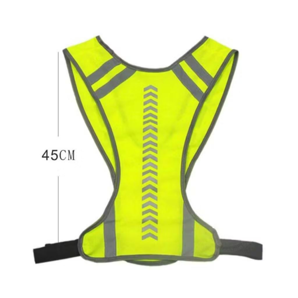 Unisex Jogging Vest Outdoor Protective Vest Night Running Elastic Cycling Safety Reflective Sports Bicycle Harness/Multicolor_2