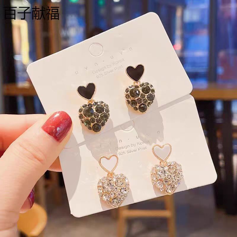 New fashion full of love earrings_0