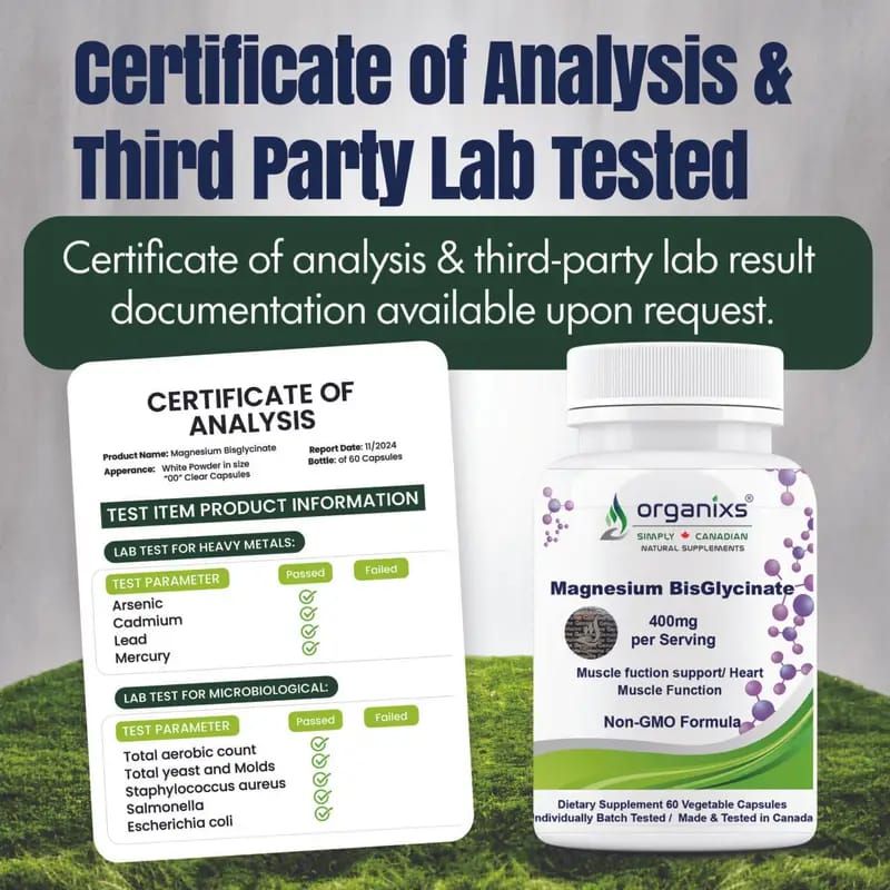 ORGANIXS MAGNESIUM BISGLYCINATE 400mg_5