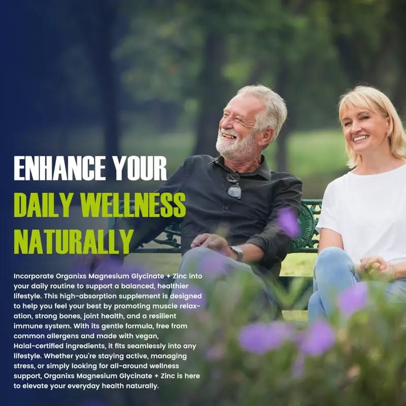 ORGANIXS MAGNESIUM GLYCINATE + ZINC CITRATE_6