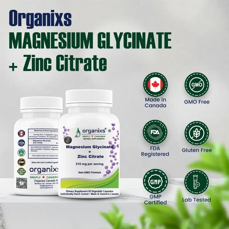 ORGANIXS MAGNESIUM GLYCINATE + ZINC CITRATE_1