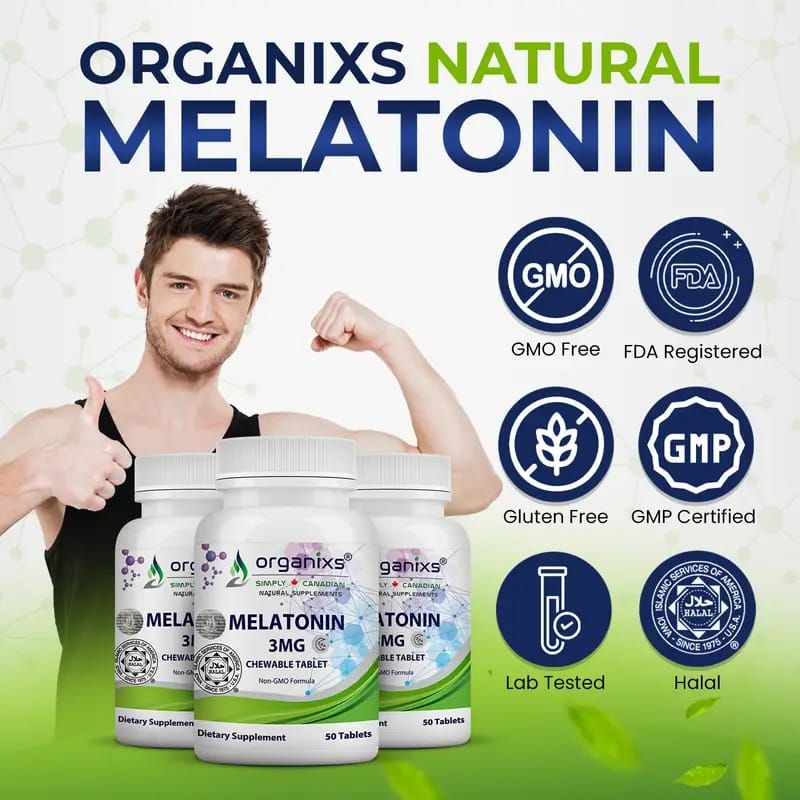 Organixs Melatonin Chewable Tablet_1