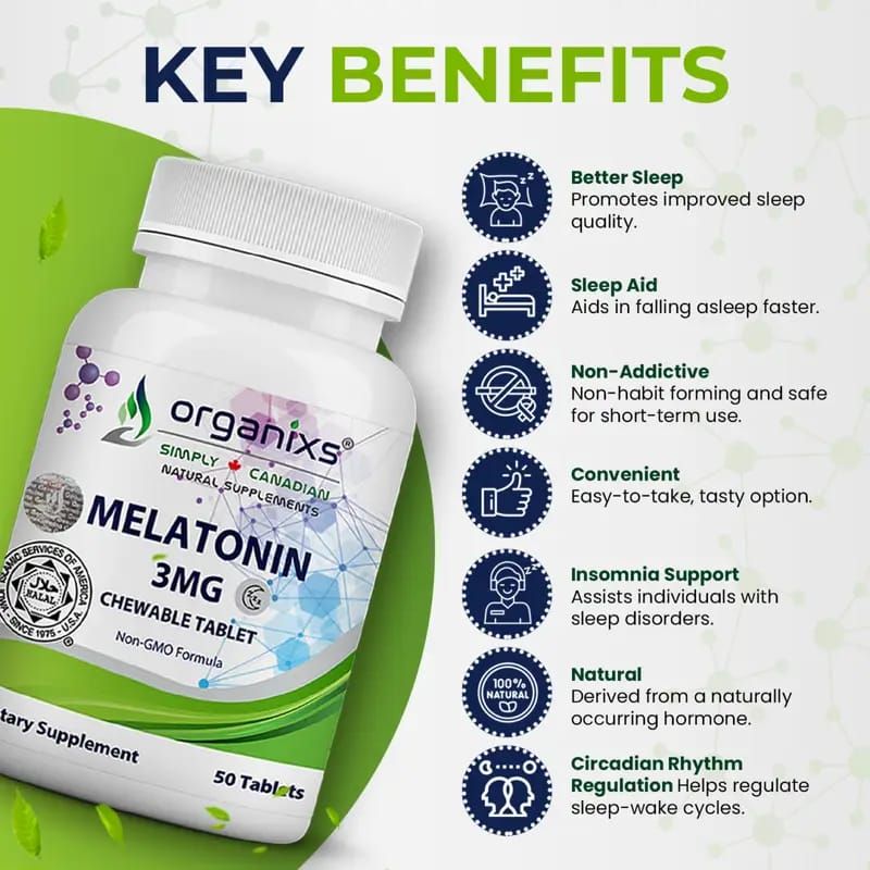 Organixs Melatonin Chewable Tablet_4