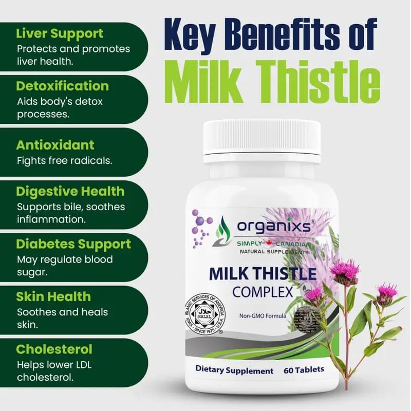 ORGANIXS MILK THISTLE COMPLEX 450mg_4