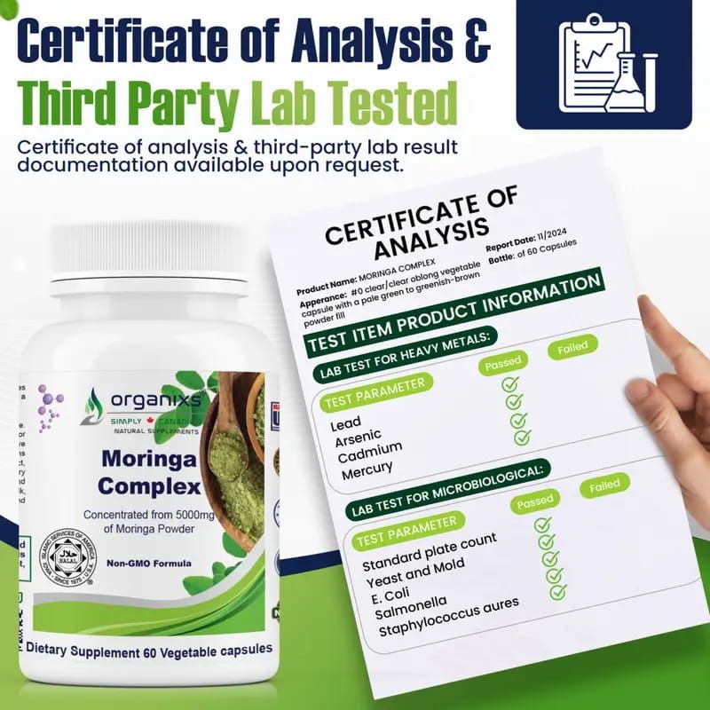 ORGANIXS MORINGA OLEIFERA COMPLEX 5000mg_4