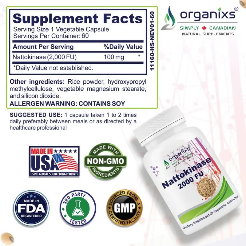 ORGANIXS NATTOKINASE 100mg_3