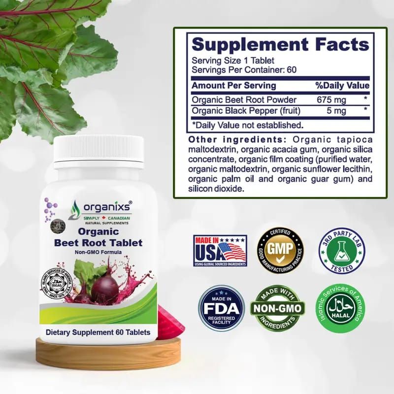 ORGANIXS ORGANIC BEETROOT TABLET'S 675mg_3