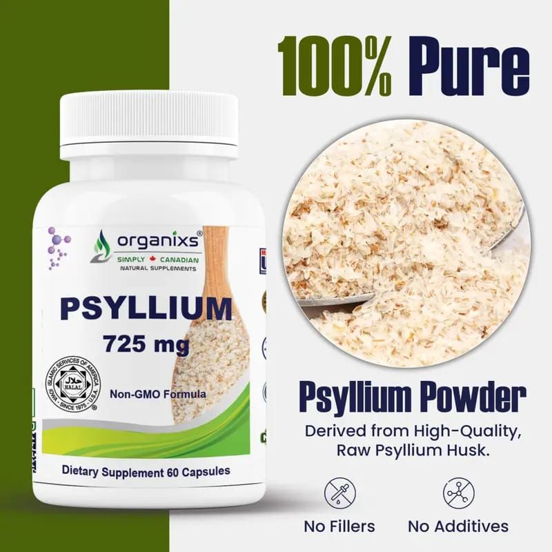 ORGANIXS PSYLLIUM HUSK SEED 725mg_2