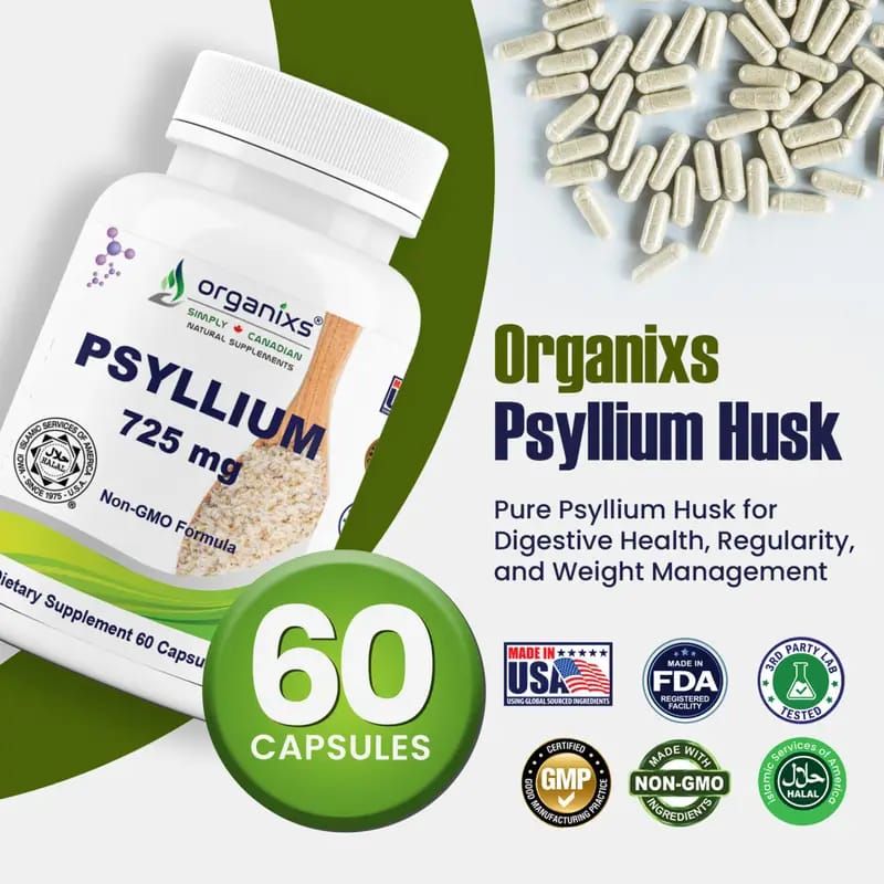 ORGANIXS PSYLLIUM HUSK SEED 725mg_1