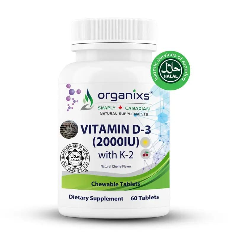 ORGANIXS VITAMIN D3 K2 2000iu_0