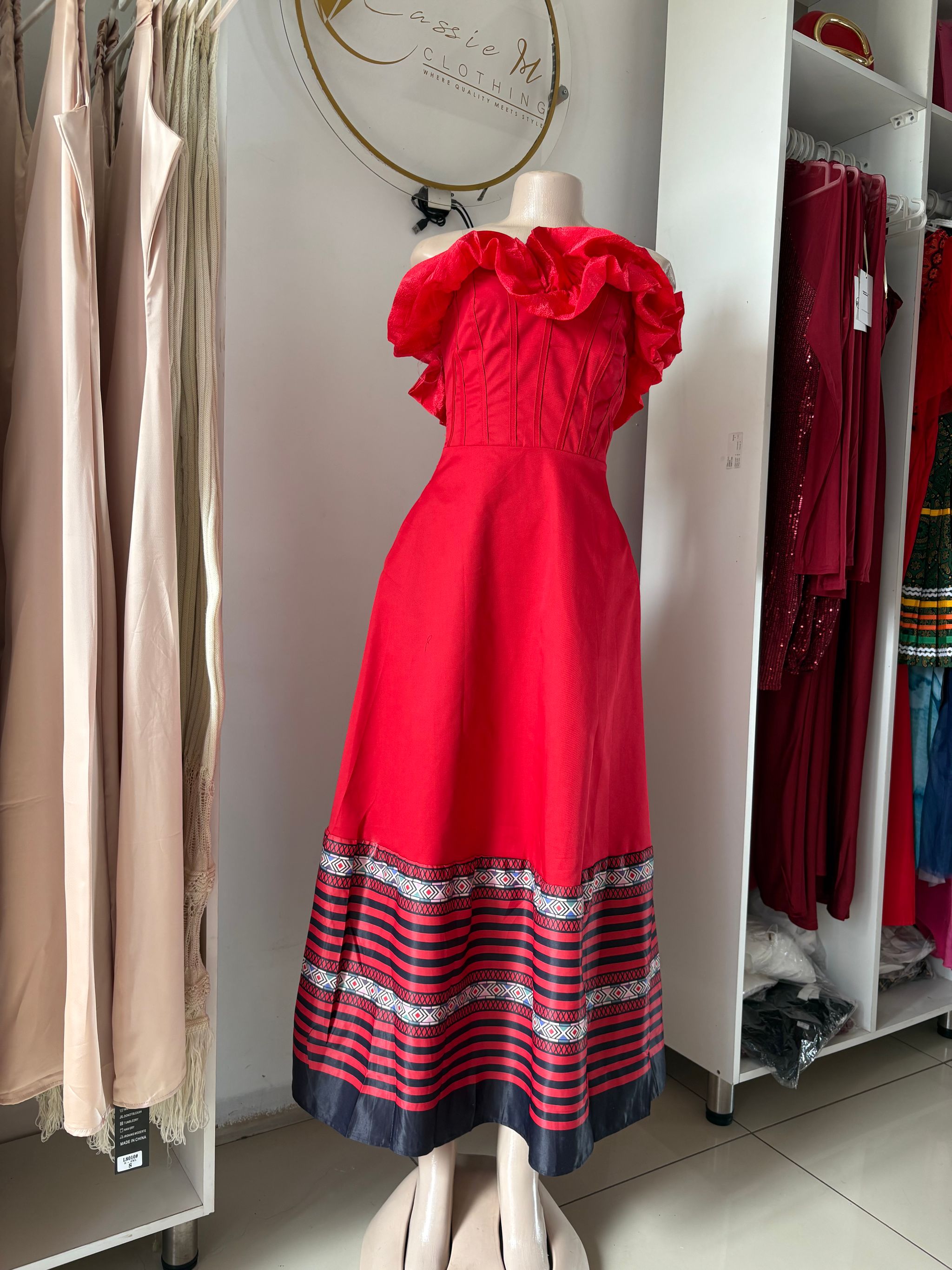 Xhosa inspired traditional dress_1
