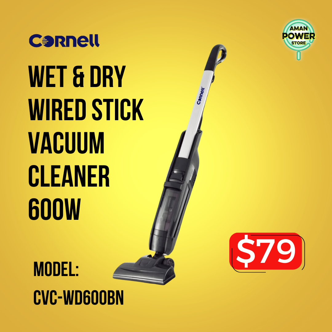 Cornell wet & dry wired stick vacuum cleaner CVC-WD600BN_0
