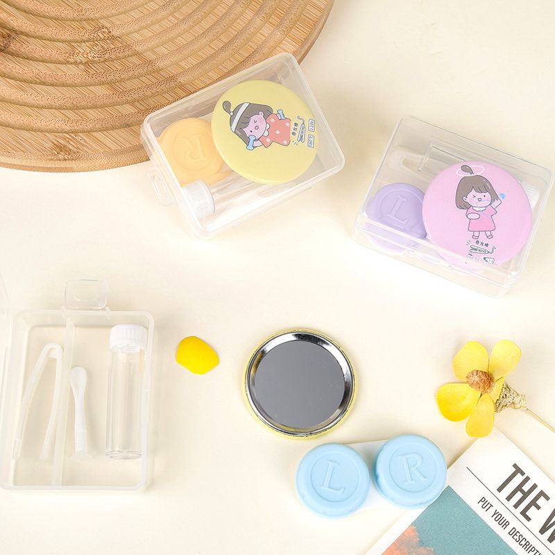 Little girl mirror pupil box combination_1