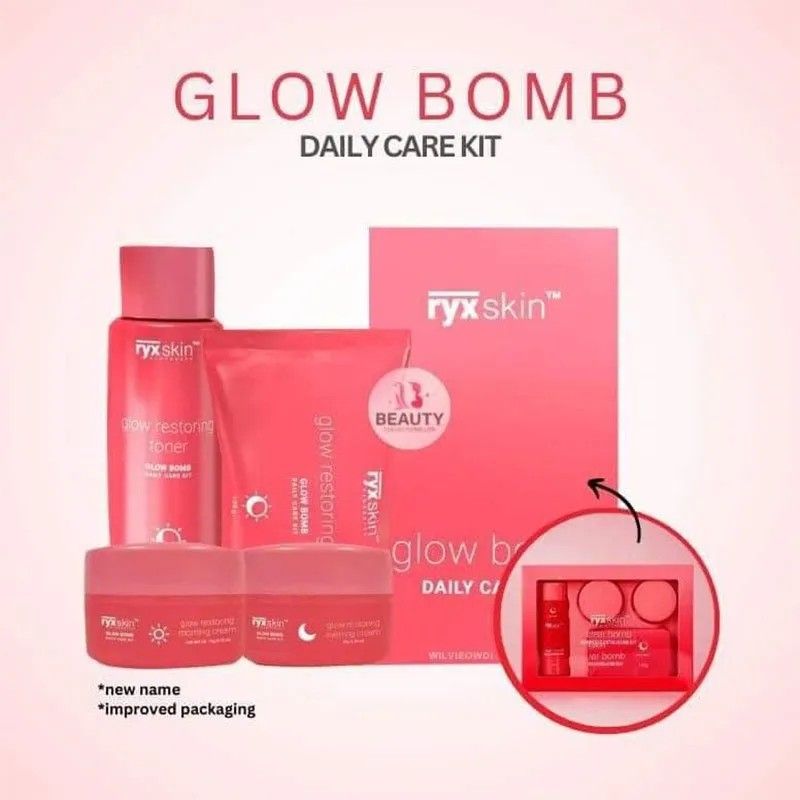 RYX Skin Glow Bomb Daily Care Kit _0