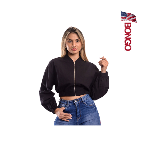 BONGO Women's Navy Long Sleeve Shirt_0