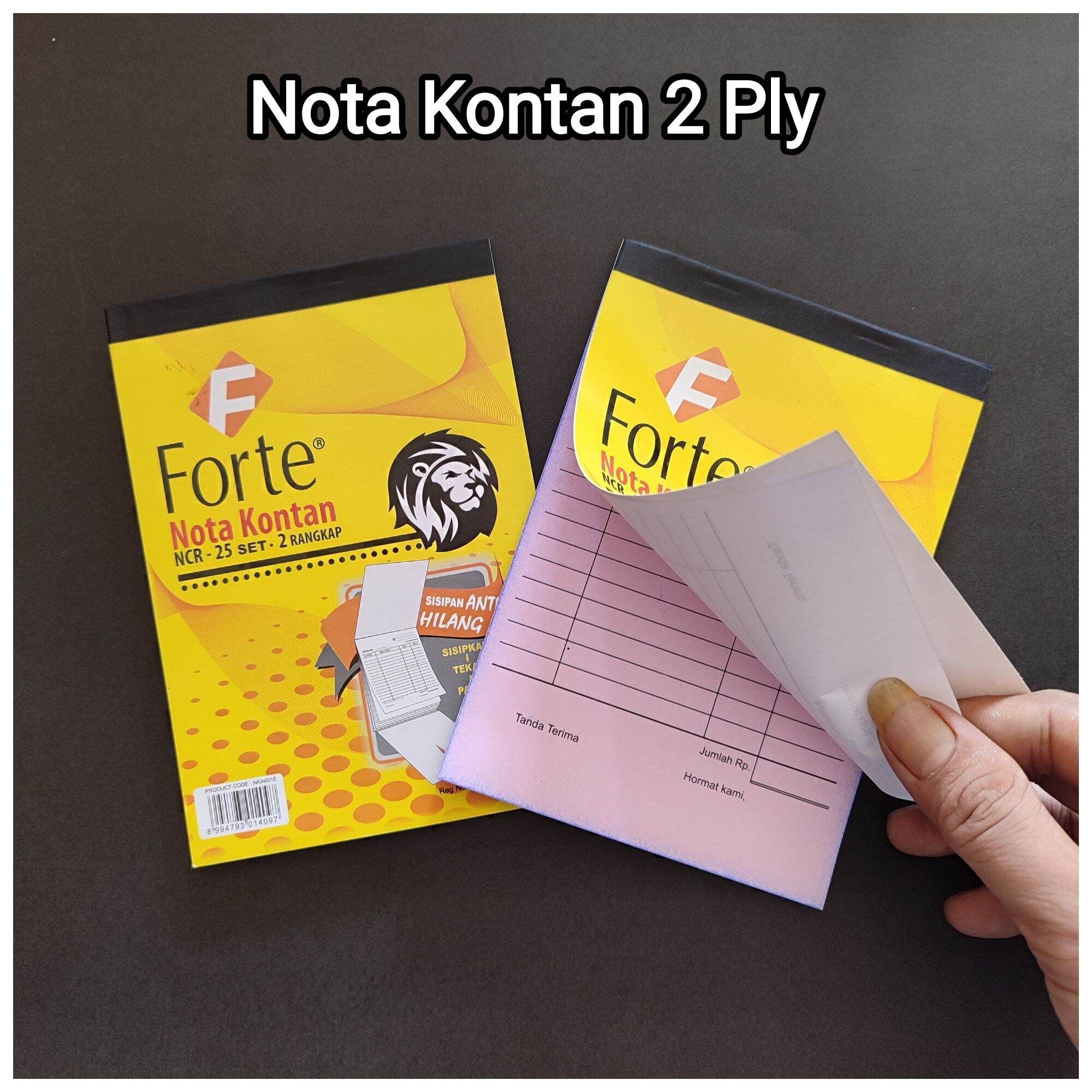 Forte Nota Kecil 2 Rangkap_0